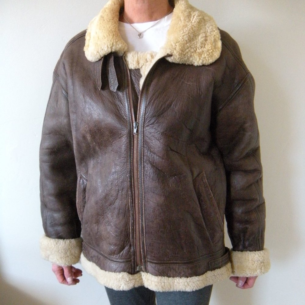B-3 Leather Bomber Jacket